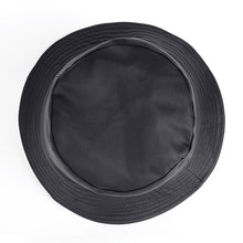 Load image into Gallery viewer, Solid Faux Leather Bucket Hat