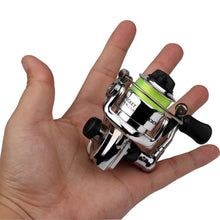 Load image into Gallery viewer, Mini Spinning Fishing Reel