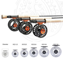 Load image into Gallery viewer, Aluminum Fly Fishing Reel