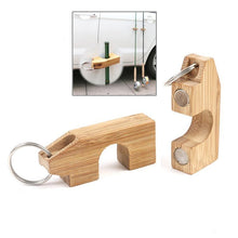 Load image into Gallery viewer, Wooden Mini Fly Fishing Rod Rack