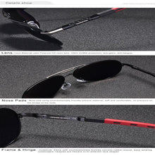 Load image into Gallery viewer, Vintage Aluminum Polarized Sunglasses