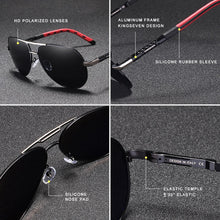 Load image into Gallery viewer, Vintage Aluminum Polarized Sunglasses