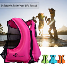 Load image into Gallery viewer, Inflatable Swim Vest