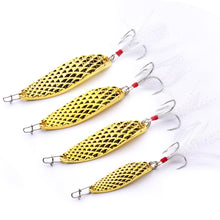 Load image into Gallery viewer, Metal Spinner Fishing Lure