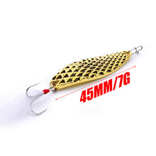 Load image into Gallery viewer, Metal Spinner Fishing Lure