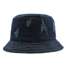 Load image into Gallery viewer, Solid Denim Bucket Hat