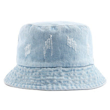 Load image into Gallery viewer, Solid Denim Bucket Hat